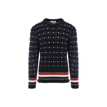 THOM BROWNE Donegal Cable knit Jumper