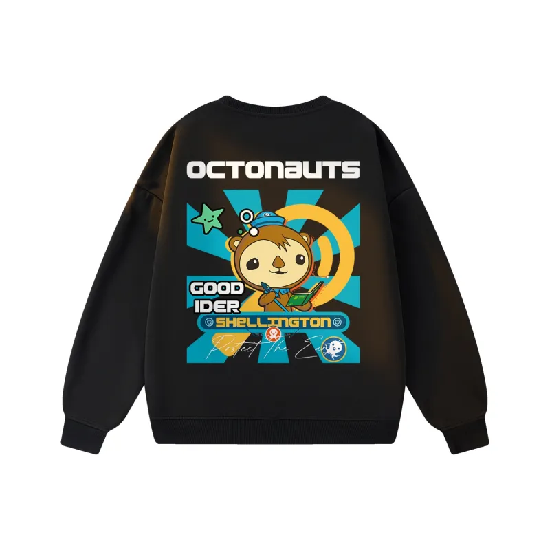 Small Columns Under The Sea Sweatshirt Unisex-6