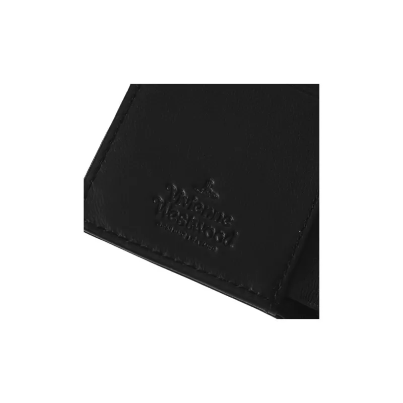 Vivienne Westwood Logo Plaque Small Frame Wallet-7