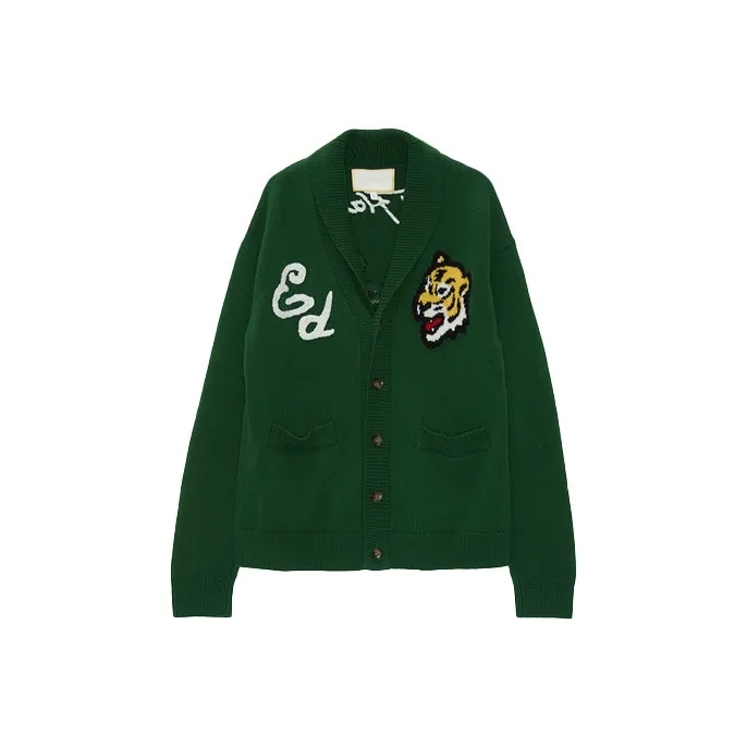 Ed Hardy Sweaters Men Olive Green-0