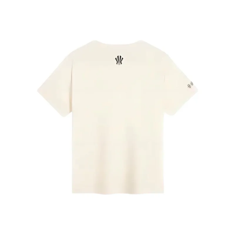Anta Irving Basketball Collection T Shirt Unisex Beige Yellow-0