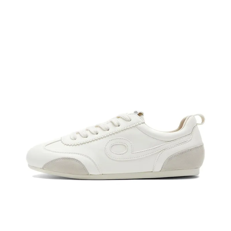 NINE WEST Low Top Casual Shoes Women's White Gray-0