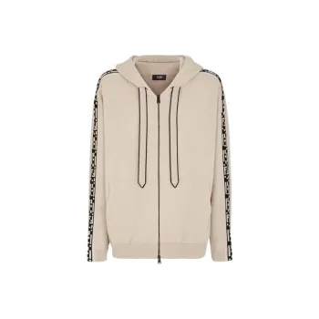 FENDI Loose Fit Knitwear Men's Beige