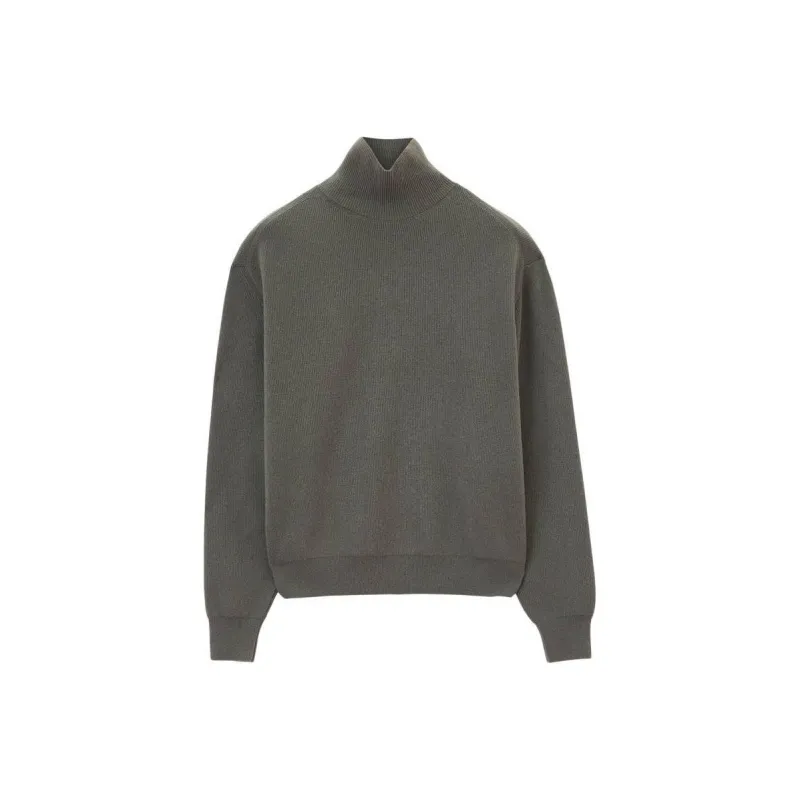 Lemaire High Neck Knitted Jumper-0