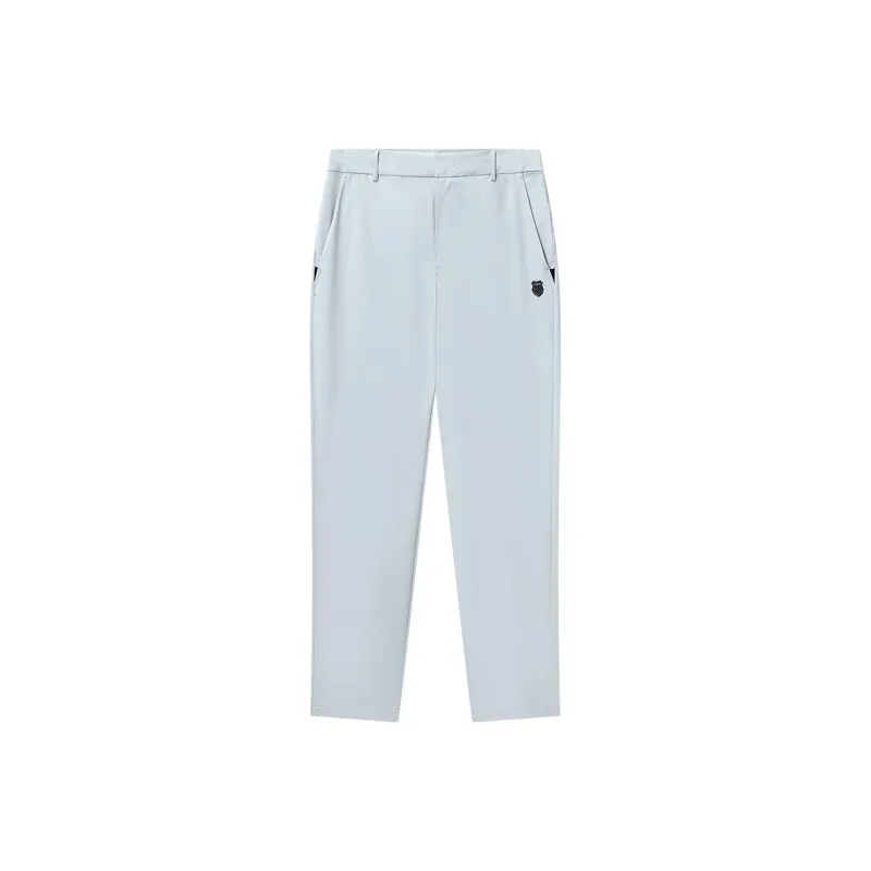 KSWISS Knitted Sweatpants Men's 413 Light Gray Blue-0