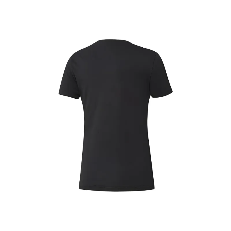 Adidas T Shirt Women's Black Red-1