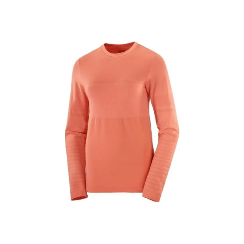 SALOMON Sweater Unisex Coral Pink-0