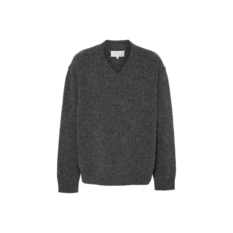 Maison Margiela Mélange Wool Jumper-0