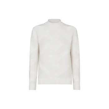 FENDI FW21 Cashmere Sweater Men's White