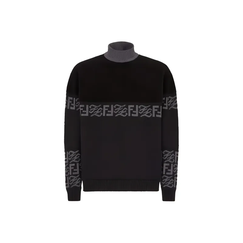 FENDI Sweaters Men Black-0