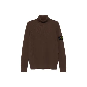 STONE ISLAND Wool Ribbed Sweater