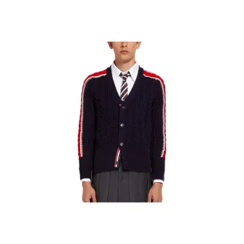 THOM BROWNE Sweaters Men Navy