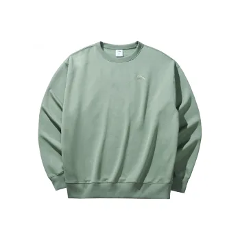CHAOJIANTA Sweatshirt Unisex Tea Foam Green