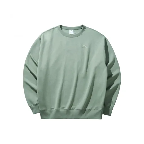 CHAOJIANTA Sweatshirt Unisex Tea Foam Green