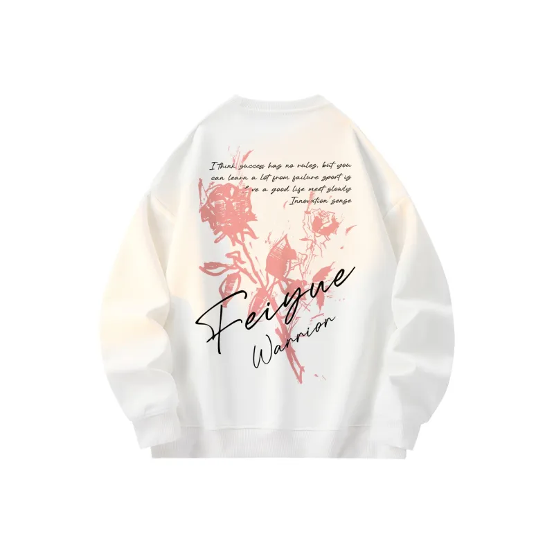 Feiyue Crew Neck Sweatshirt Without Hood Unisex-0