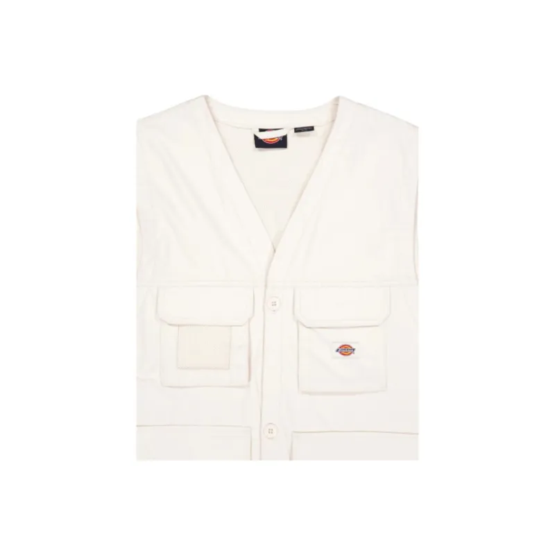 Dickies Vests Men White-2