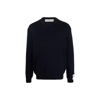 Golden Goose Logo Patch Knitted Jumper
