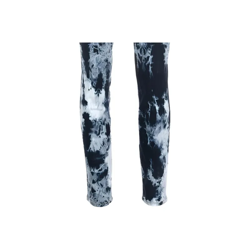 PHILIPP PLEIN Bleached High waisted Skinny Jeans-1
