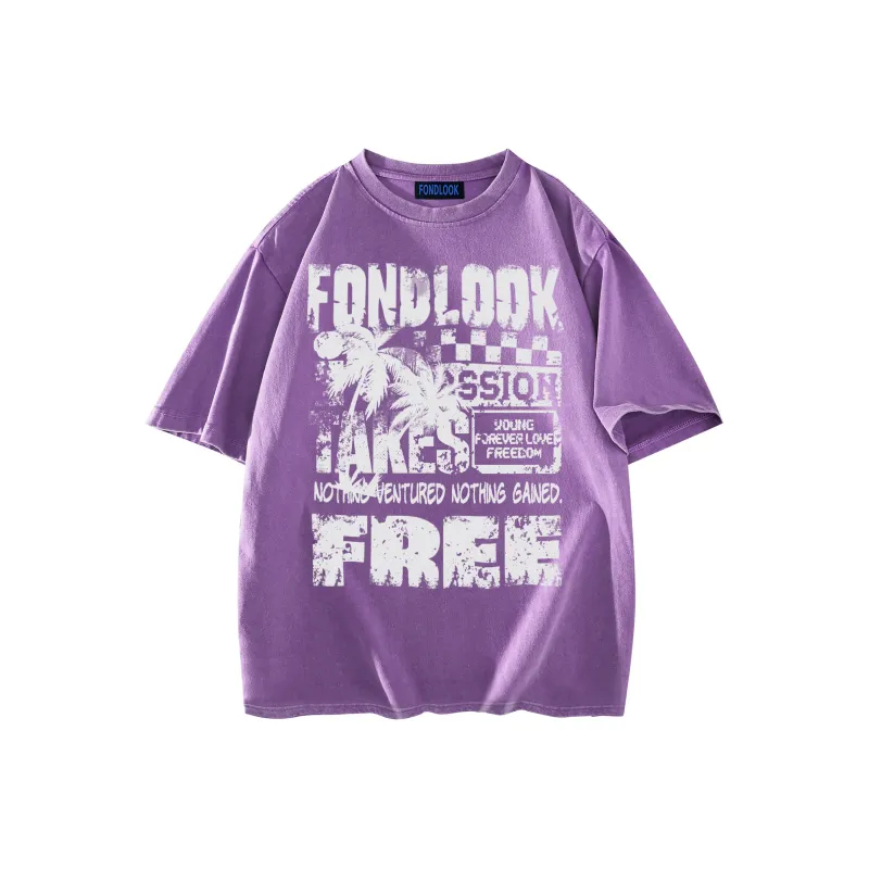 FONDLOOK T Shirts Unisex-14