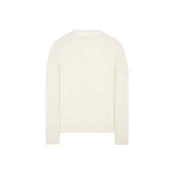 STONE ISLAND Ghost Collection Cashmere Sweater Men's White