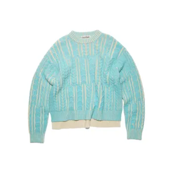 Acne Studios Sweaters Unisex Turquoises Blue