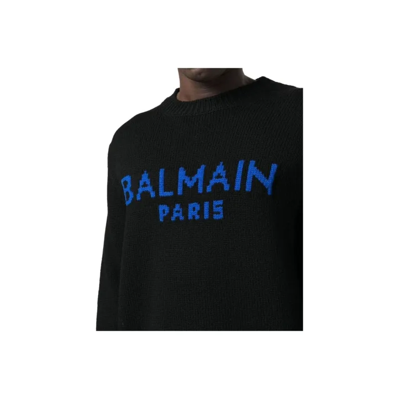 BALMAIN Sweaters Men Black-4