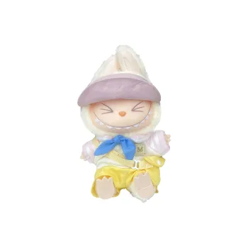 [Modified Doll] POP MART Labubu THE MONSTERS Sitting Party Collection, Vinyl 2.0 Spring Outing, Cute Hang Tag Box 15cm