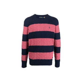 Polo Ralph Lauren FW22 Cashmere Sweater Men's Multicolor