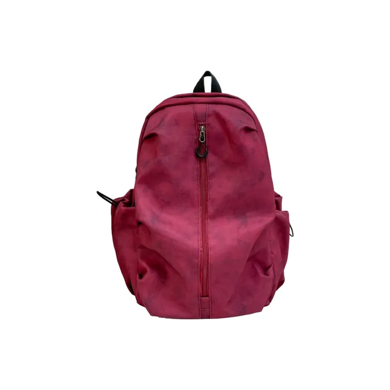 GEERDUN Nylon Backpack Unisex Ecru/Black/Burgundy/Khaki-4