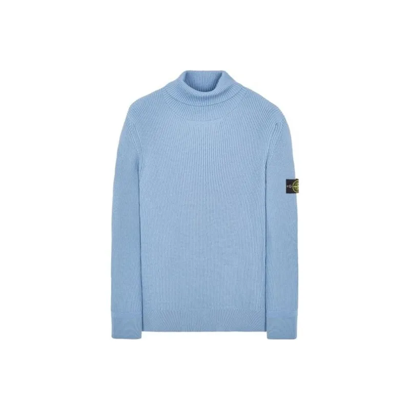 STONE ISLAND Sweaters Men Pink Colorful Blue-0