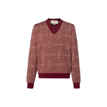 GUCCI Sweaters Men Red