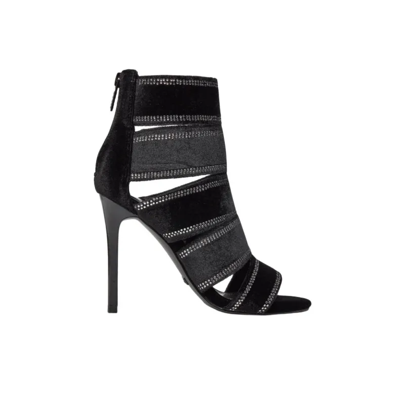 GUESS Adiani One Strap Sandals Women's Black-1
