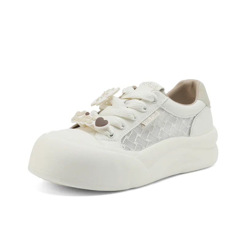 FIVE PLUS Anti Slip Wear Resistant Low Top Skateboard Shoes Women's-6