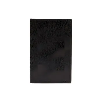 Valextra Calfskin Card Holder Unisex Black