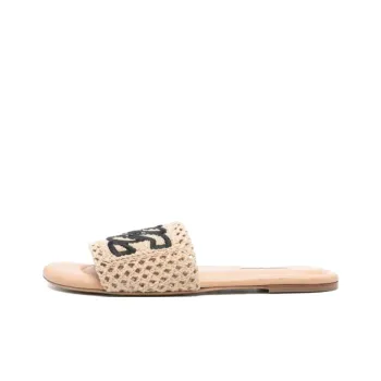 Casadei Slide Slippers Women's Beige