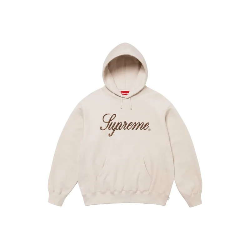 Supreme Raised Script Hooded Sweatshirt-3