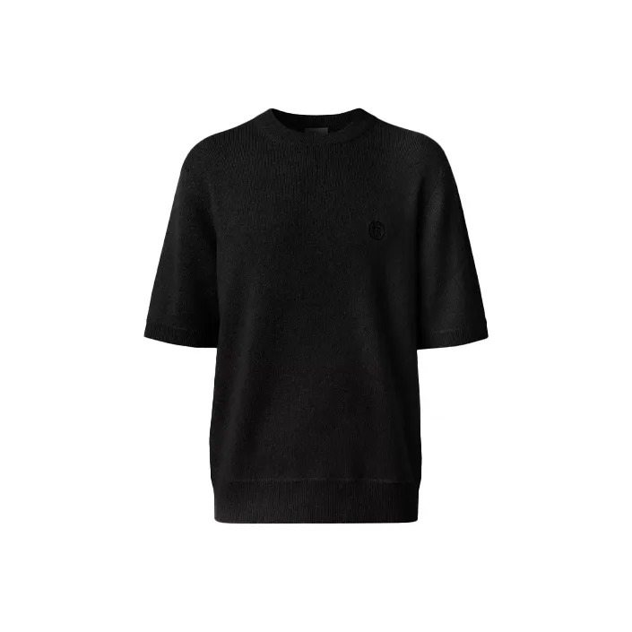Burberry Crewneck Ribbed Cashmere Shirt-0