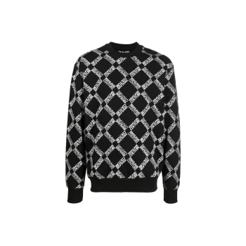 VERSACE JEANS COUTURE Sweaters Men Black