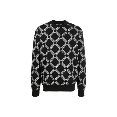 VERSACE JEANS COUTURE Sweaters Men Black
