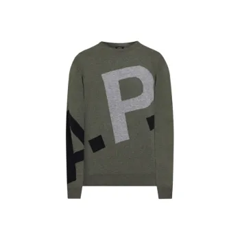 A.P.C Sweaters Men Green