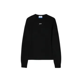 OFF WHITE FW24 Sweater Slim Fit Men's Black