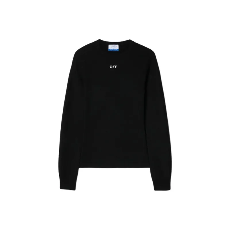 OFF WHITE FW24 Sweater Slim Fit Men's Black-0