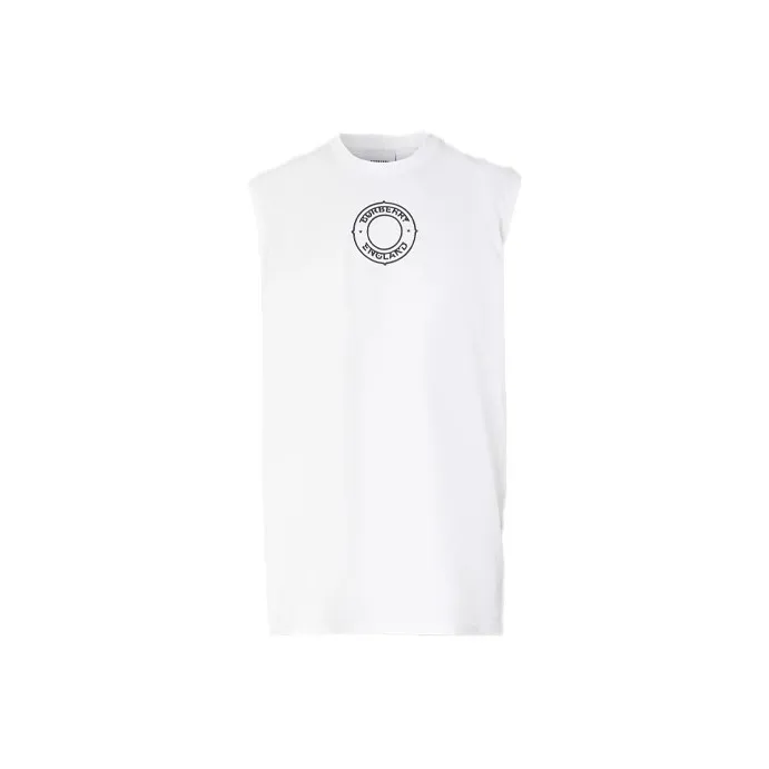 Burberry Tank Tops Men White-0