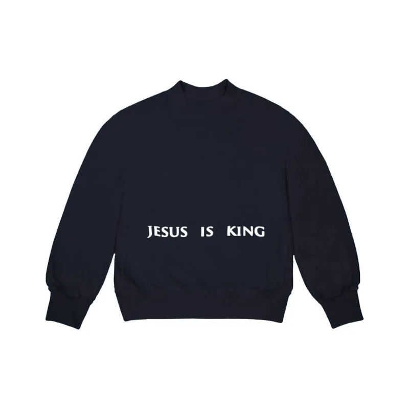 Kanye West Jesus Is King Chicago Painting Crewneck-0