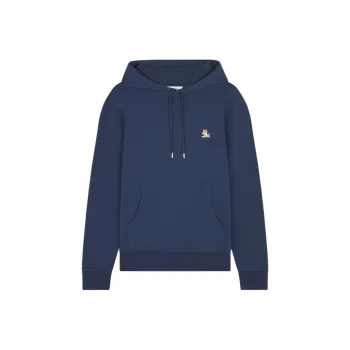 Maison Kitsune Bold Fox Head Patch Drawstring Hoodie