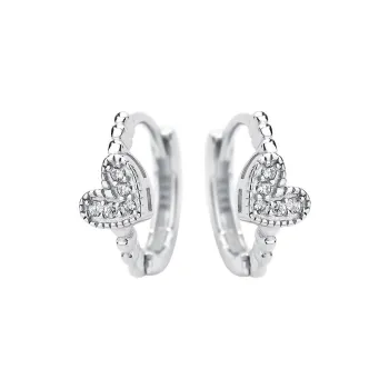 QUIET LOVE Sterling Silver Earrings Women's