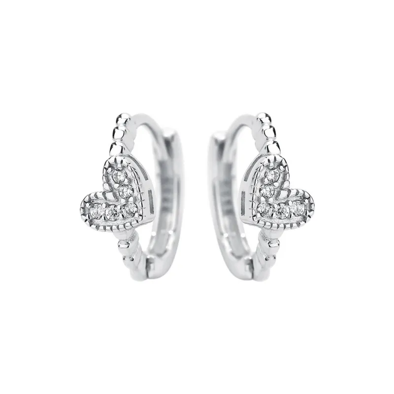QUIET LOVE Sterling Silver Earrings Women's-0