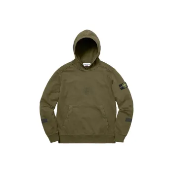 Supreme Stone Island Hooded Sweatshirt