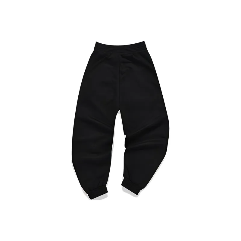 Marcelo Burlon X FILA FUSION Marcelo Burlon Collaboration Collection Knitted Sweatpants Women's Pitch Black-1