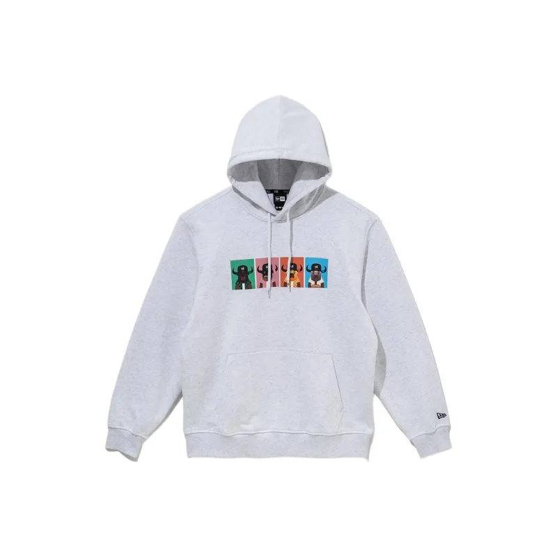 New Era x GUIMIEZHIREN LIANMINGKUAN FW24 Sweatshirt Unisex Gray-0
